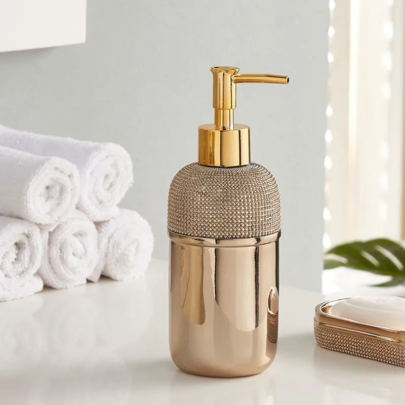 Bathroom Accessories Set Soap Dispenser Toothbrush Holder Gargle Cup Luxury Wedding Gifts Gold/Silver Finished 6 Pieces Set
Bathroom Accessories Set Soap Dispenser Toothbrush Holder Gargle Cup Luxury Wedding Gifts Gold/Silver Finished 6 Pieces Set