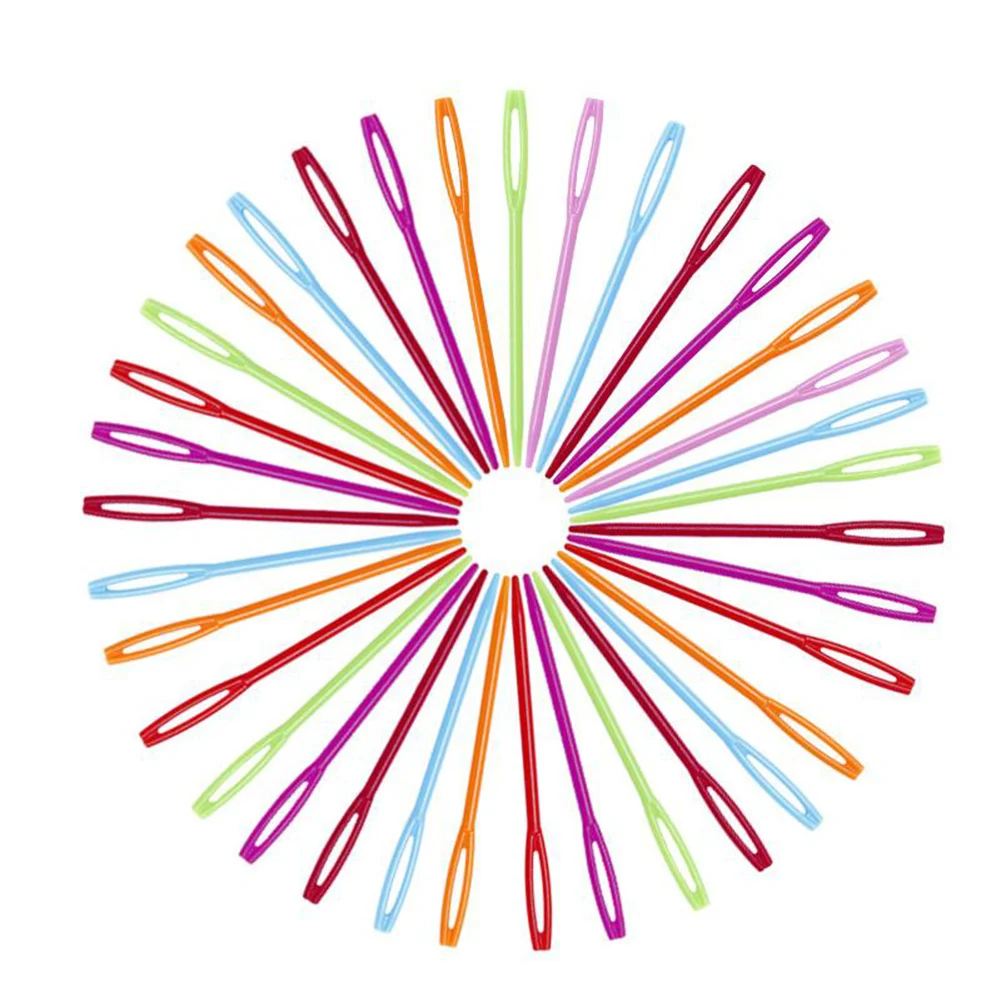 100pcs 5.5/7/9/15cm Plastic Knitting Sewing Needles For Crafts Sweater Clothing Shoes DIY Kniting Needles Cusp Crochet Hooks
100pcs 5.5/7/9/15cm Plastic Knitting Sewing Needles For Crafts Sweater Clothing Shoes DIY Kniting Needles Cusp Crochet Hooks