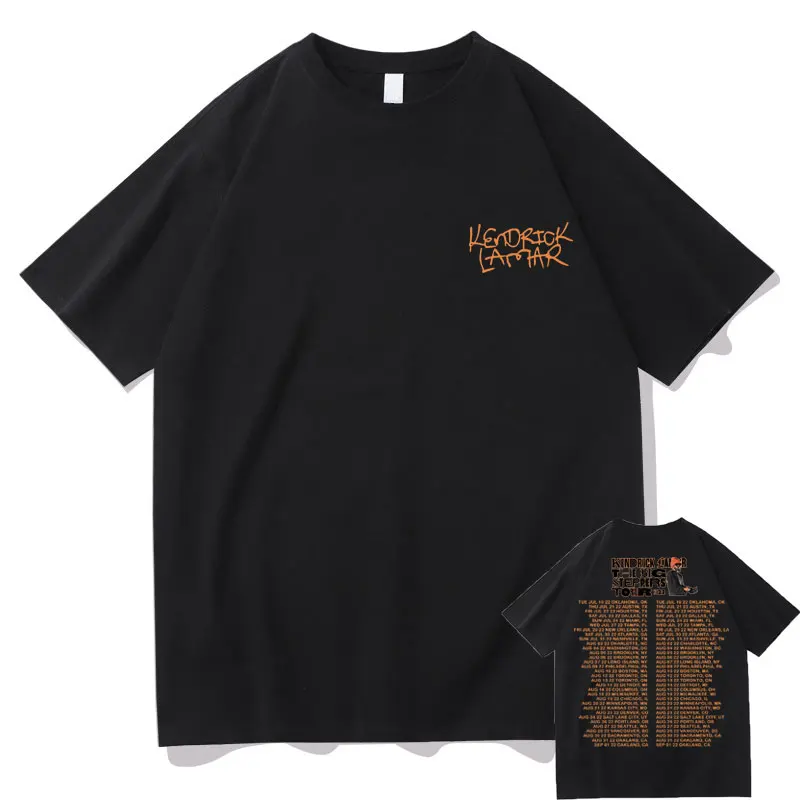 Hot New Kendrick Lamar The Big Steppers Tour T Shirt Men Hip Hop Fashion Oversized T-shirts Male Black Tshirt Quality Man
Hot New Kendrick Lamar The Big Steppers Tour T Shirt Men Hip Hop Fashion Oversized T-shirts Male Black Tshirt Quality Man