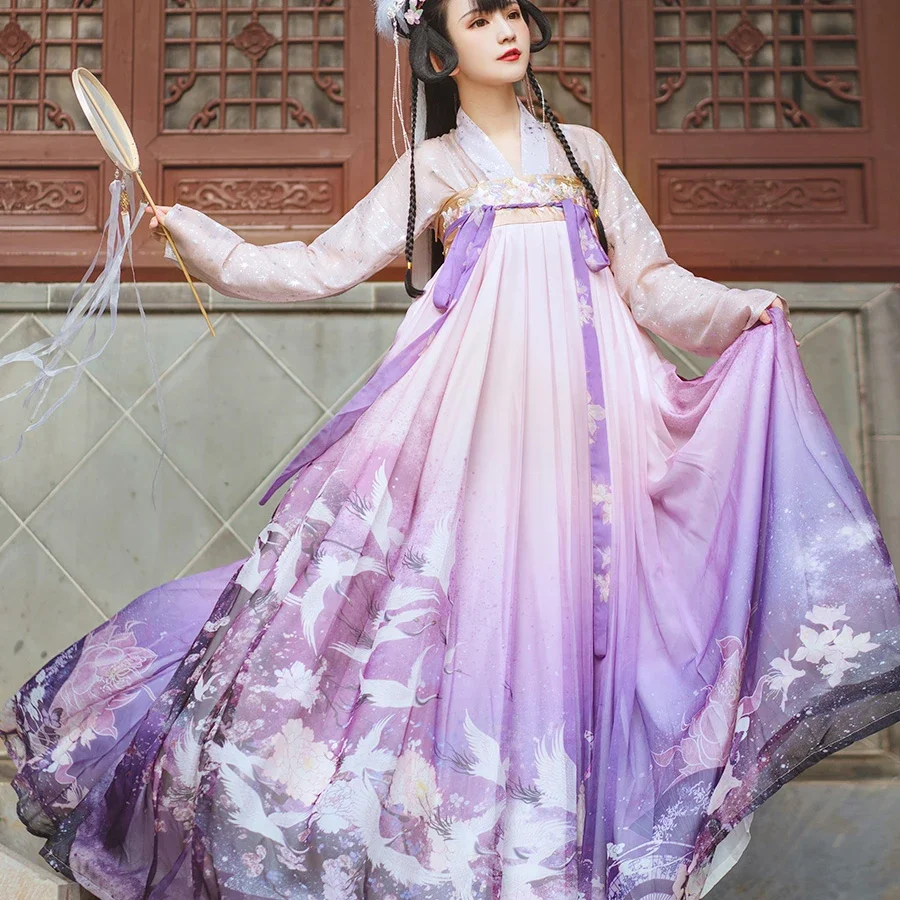 WATER Hanfu Women's FAIRY Dresses Chinese Traditional Style Folk Costume Girl Dance Wear Lady Cosplay Clothes Suit Summer
WATER Hanfu Women's FAIRY Dresses Chinese Traditional Style Folk Costume Girl Dance Wear Lady Cosplay Clothes Suit Summer