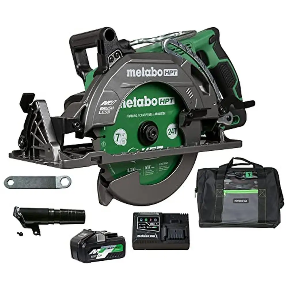 

36V MultiVolt Cordless Circular Saw Kit Lightweight Blade 7-1/4-Inch 500 Cross Cuts Per Charge Fast Accurate Longer Tool