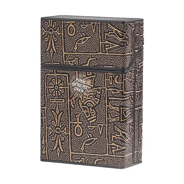 Étui vintage portable à rouler à la main, conteneur de stockage de 20 cigares, accessoires Laguna UP 2