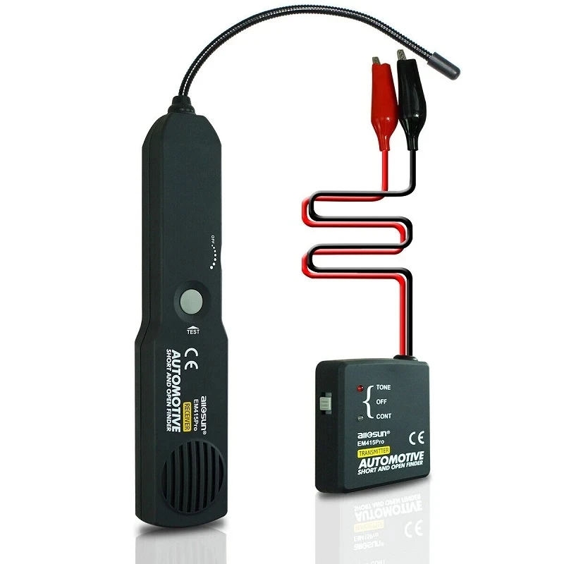 Car Automotive Short & Open Finder Circuit Finder Tester EM415PRO Car Repair Diagnostic Tool detector Tracer for wire or cable
Car Automotive Short & Open Finder Circuit Finder Tester EM415PRO Car Repair Diagnostic Tool detector Tracer for wire or cable