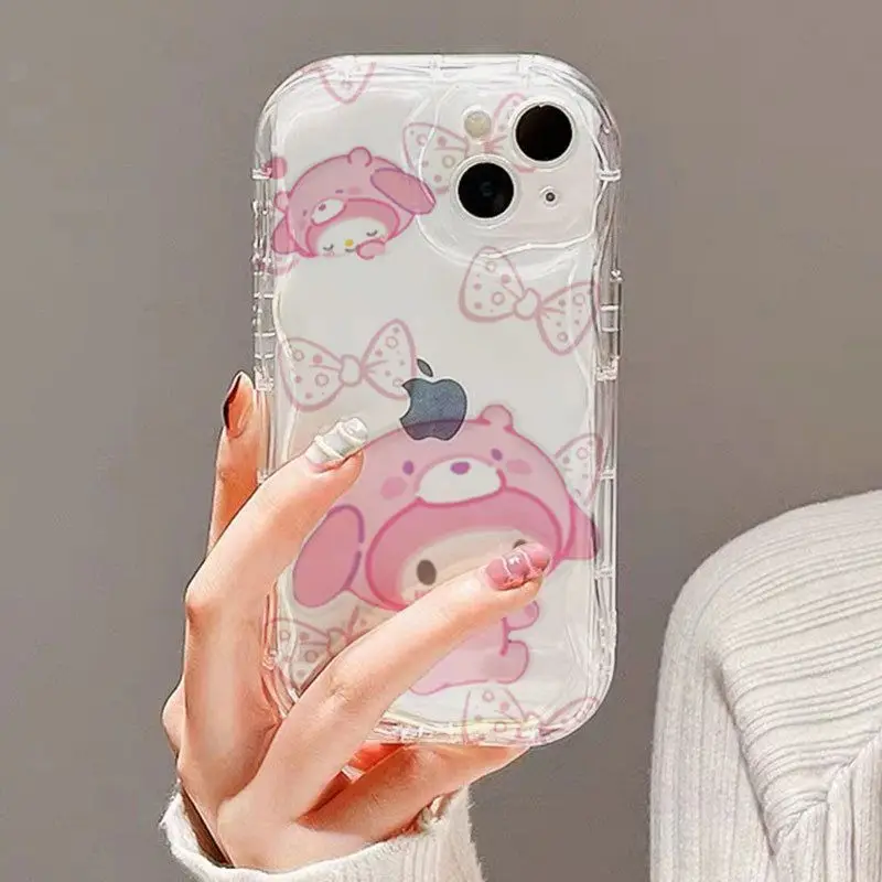 Sweet Kawaii Sanrio My Melody Anime Ins Fashion Mobel Phone Case Suit for ipone15 14Promax Apple Cover Gifts for Girls
Sweet Kawaii Sanrio My Melody Anime Ins Fashion Mobel Phone Case Suit for ipone15 14Promax Apple Cover Gifts for Girls