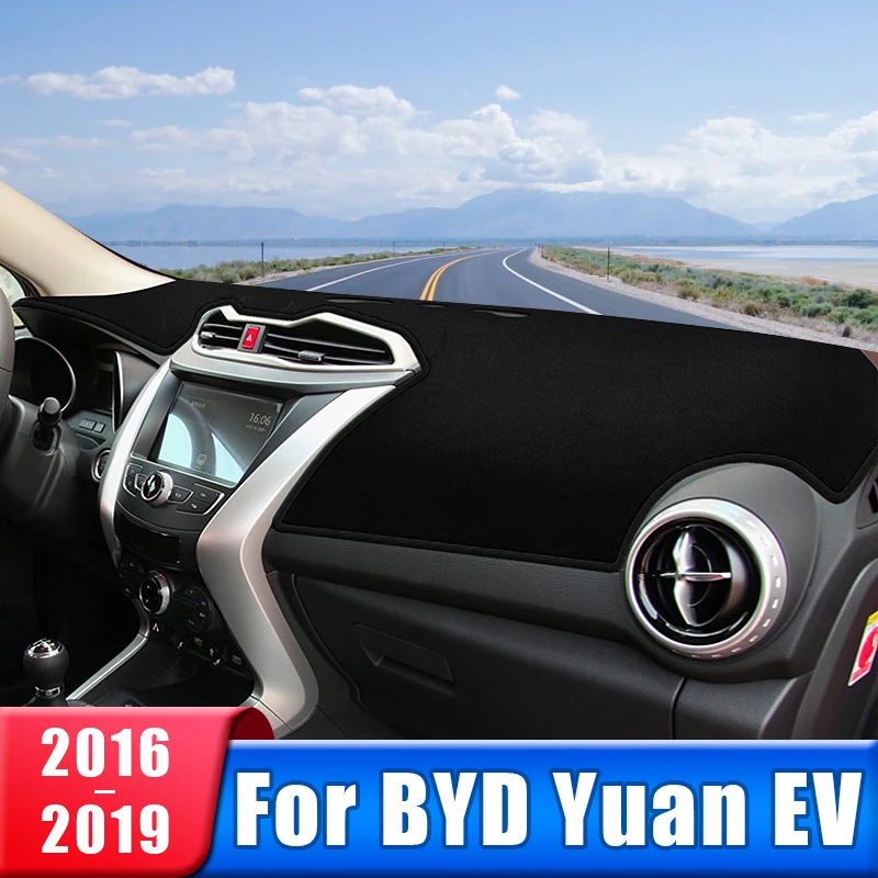 Car Dashboard Cover For BYD Yuan EV 2016 2017 2018 2019 Instrument Desk Sun Shade Anti-UV Mat Dash Non-slip Pad Accessories
Car Dashboard Cover For BYD Yuan EV 2016 2017 2018 2019 Instrument Desk Sun Shade Anti-UV Mat Dash Non-slip Pad Accessories