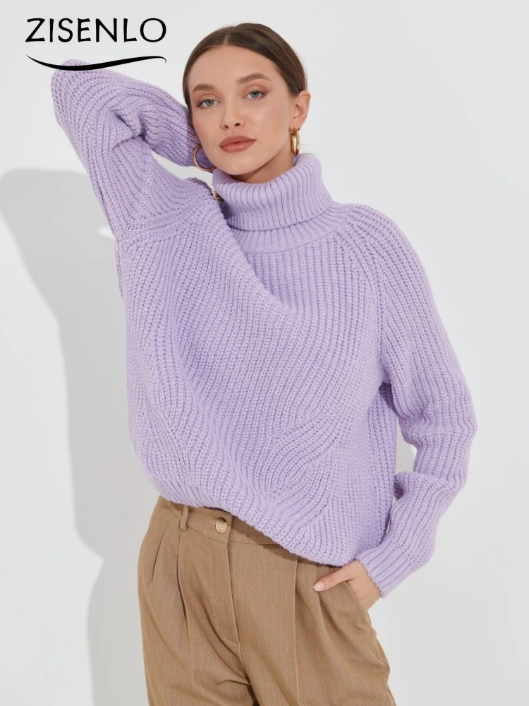 Fashion Woman Blouse 2024 Autumn New Knitted Loose High Neck Warm Sweater Casual Long Sleeve Oversized Pullover Womens Clothing
Fashion Woman Blouse 2024 Autumn New Knitted Loose High Neck Warm Sweater Casual Long Sleeve Oversized Pullover Womens Clothing