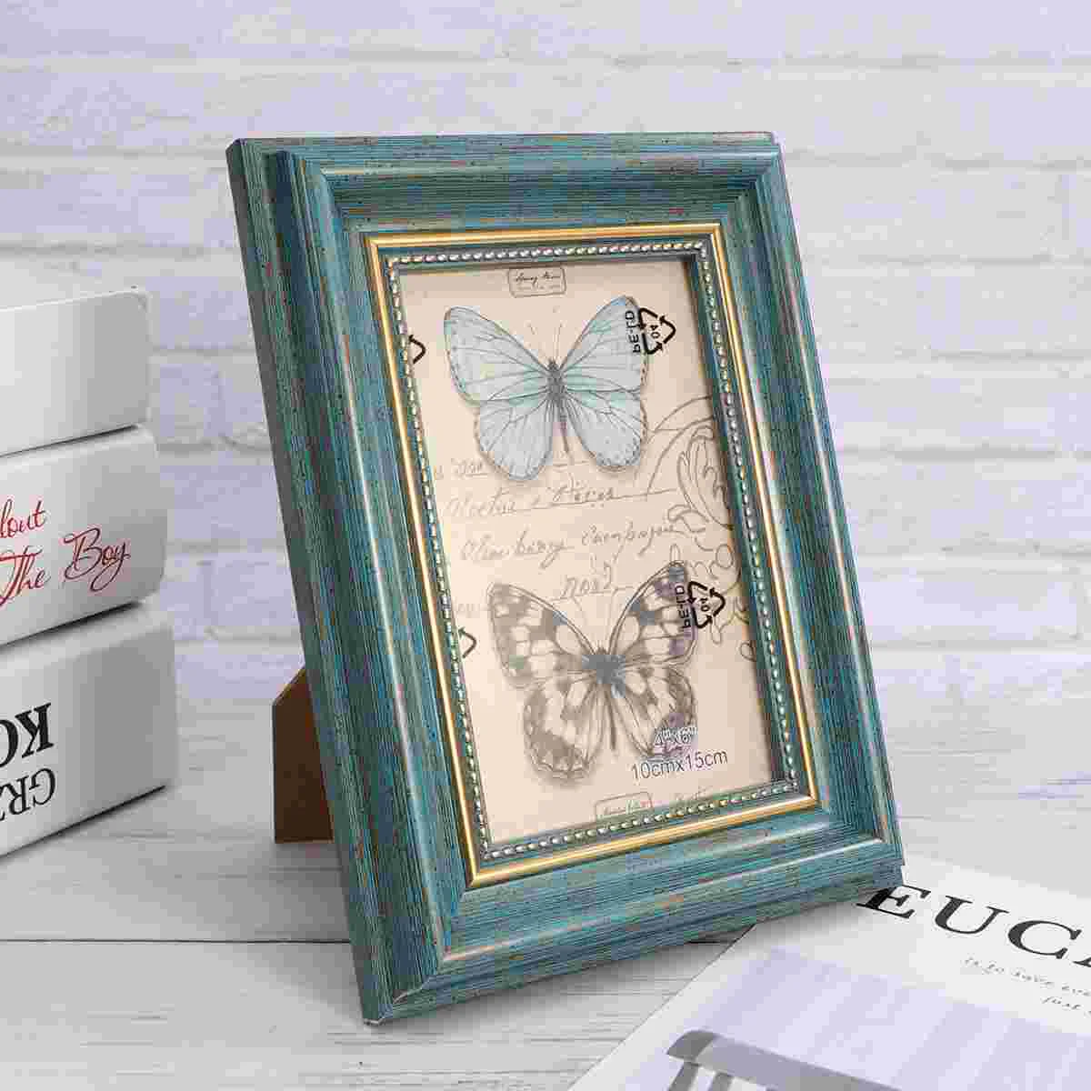 2 Pcs Desktop Photo Frame Picture Frames Simple Home Vintage Personalized Wall Hanging 
2 Pcs Desktop Photo Frame Picture Frames Simple Home Vintage Personalized Wall Hanging