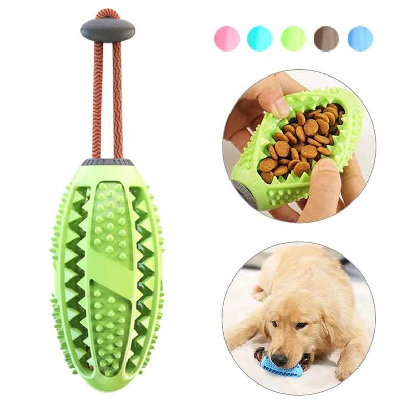 

Интерактивная игрушка для собак Диспенсер для еды, мяч для собак, жевательные игрушки, зубная щетка для собак, чистка зубов животных, товары для собак, уход за зубами для щенков