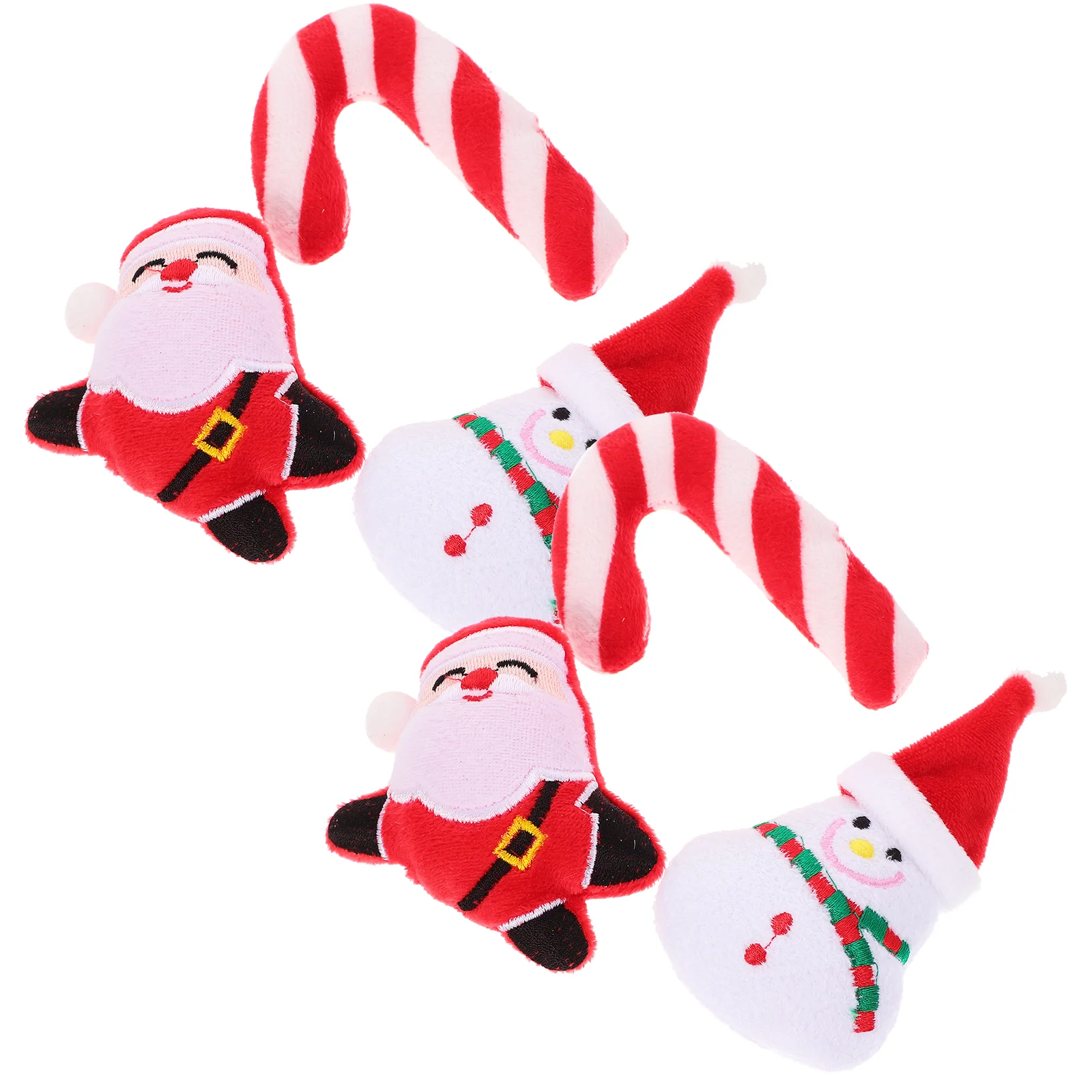 6 Pcs Christmas Toy Cat Plush Cartoon Shaped Pet Catnip Xmas Scratching Self-playing Biting
6 Pcs Christmas Toy Cat Plush Cartoon Shaped Pet Catnip Xmas Scratching Self-playing Biting