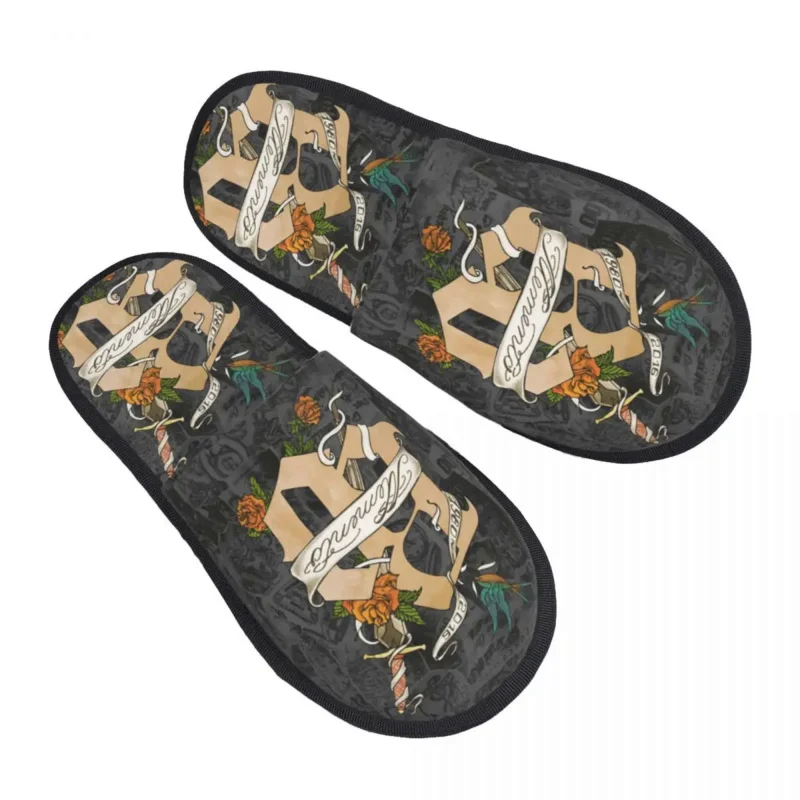 Custom German Rock Bohse Onkelz Memory Foam Slippers Women Soft Warm House Slippers
Custom German Rock Bohse Onkelz Memory Foam Slippers Women Soft Warm House Slippers