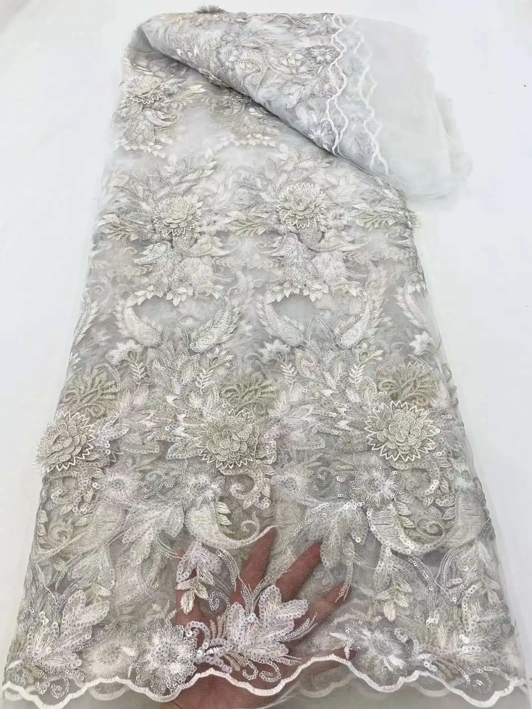 African Lace Fabric High Quality 2023 Wedding Luxury Nigerian Sequins Flower Lace Fabric Material For Party Dress WS55K
African Lace Fabric High Quality 2023 Wedding Luxury Nigerian Sequins Flower Lace Fabric Material For Party Dress WS55K