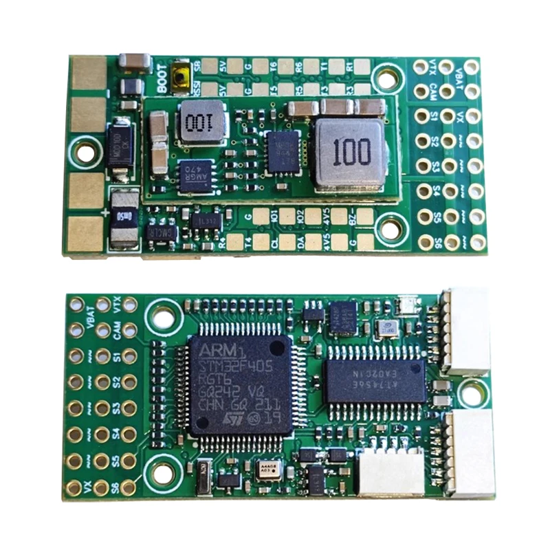 1Set 2-6S 6-26V F4WSE MK1.5 F405 Flight Control Onboard BEC Support Ardupilot INAV BF Firmware for Fixed Wing Airplane FPV Drone
1Set 2-6S 6-26V F4WSE MK1.5 F405 Flight Control Onboard BEC Support Ardupilot INAV BF Firmware for Fixed Wing Airplane FPV Drone