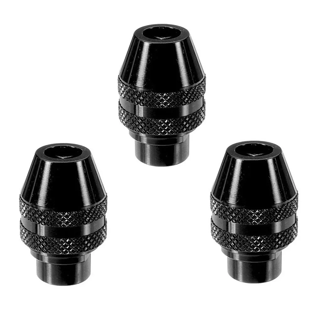 3PC 0.3-8mm Small Keyless Drill Chuck Self-Tighten Electric Drill Bit Collet Fixture Tool 1/4In Hex Shank Quick Change Converter
3PC 0.3-8mm Small Keyless Drill Chuck Self-Tighten Electric Drill Bit Collet Fixture Tool 1/4In Hex Shank Quick Change Converter