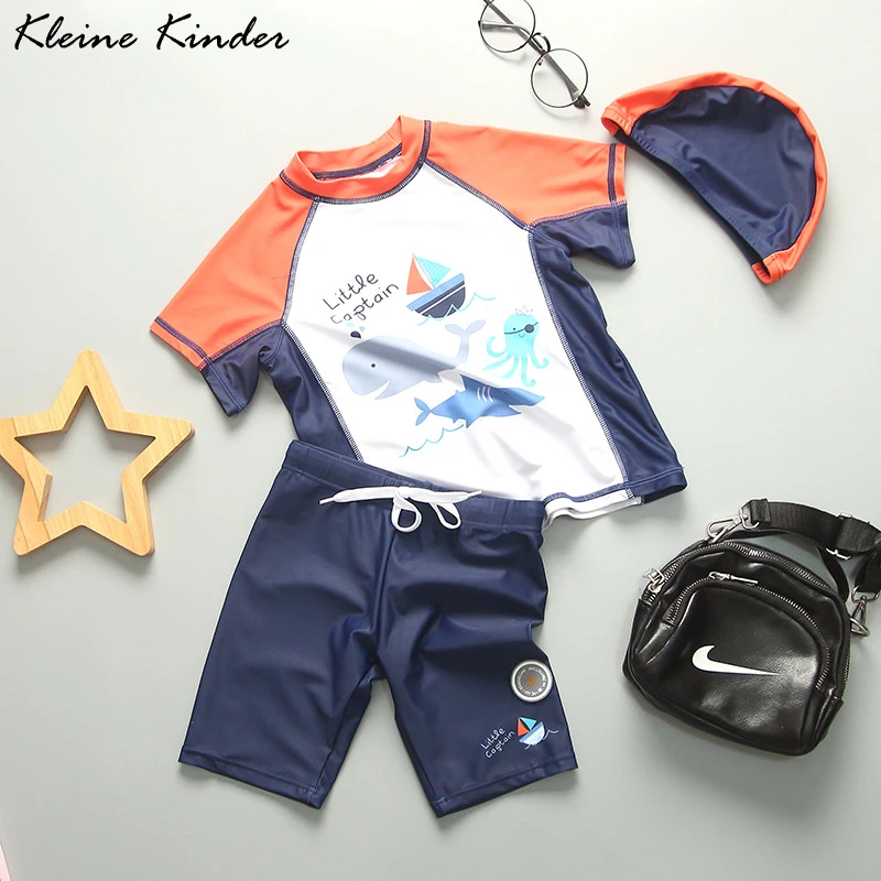 Children Swimming Suit Shark Print Rash Guard Boys Swimwear with Sleeves UPF50+ UV Swimsuit Boy Bathing Suit for Kids 2-11T
Children Swimming Suit Shark Print Rash Guard Boys Swimwear with Sleeves UPF50+ UV Swimsuit Boy Bathing Suit for Kids 2-11T