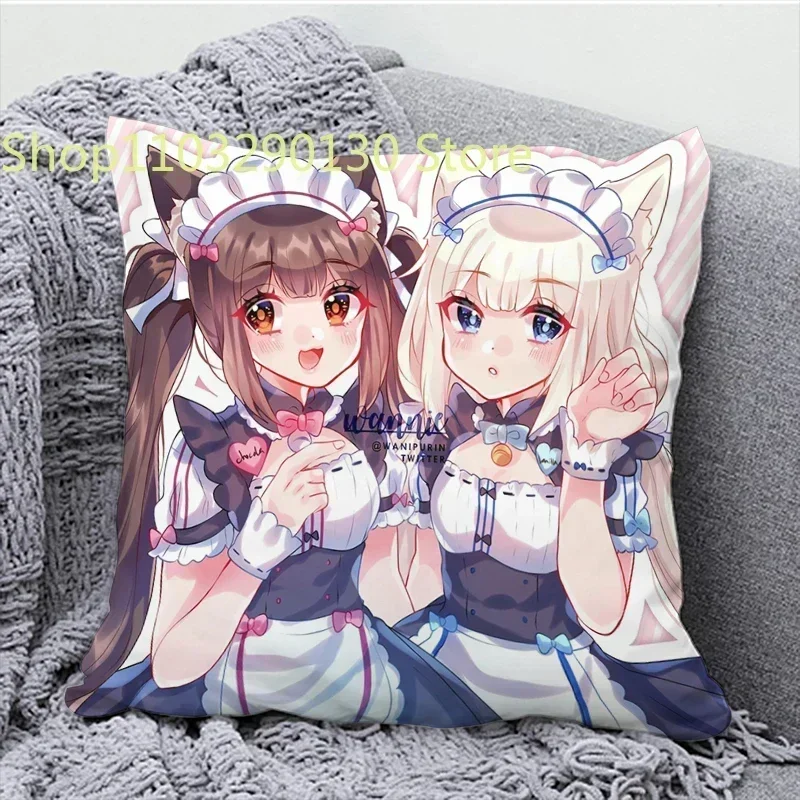 NekoPara Anime Pillow Cover 40x40 Decorative Pillowcases for Pillows 45x45 Fall Decor Sofa Cushions Cushion Covers Pillowcase
NekoPara Anime Pillow Cover 40x40 Decorative Pillowcases for Pillows 45x45 Fall Decor Sofa Cushions Cushion Covers Pillowcase