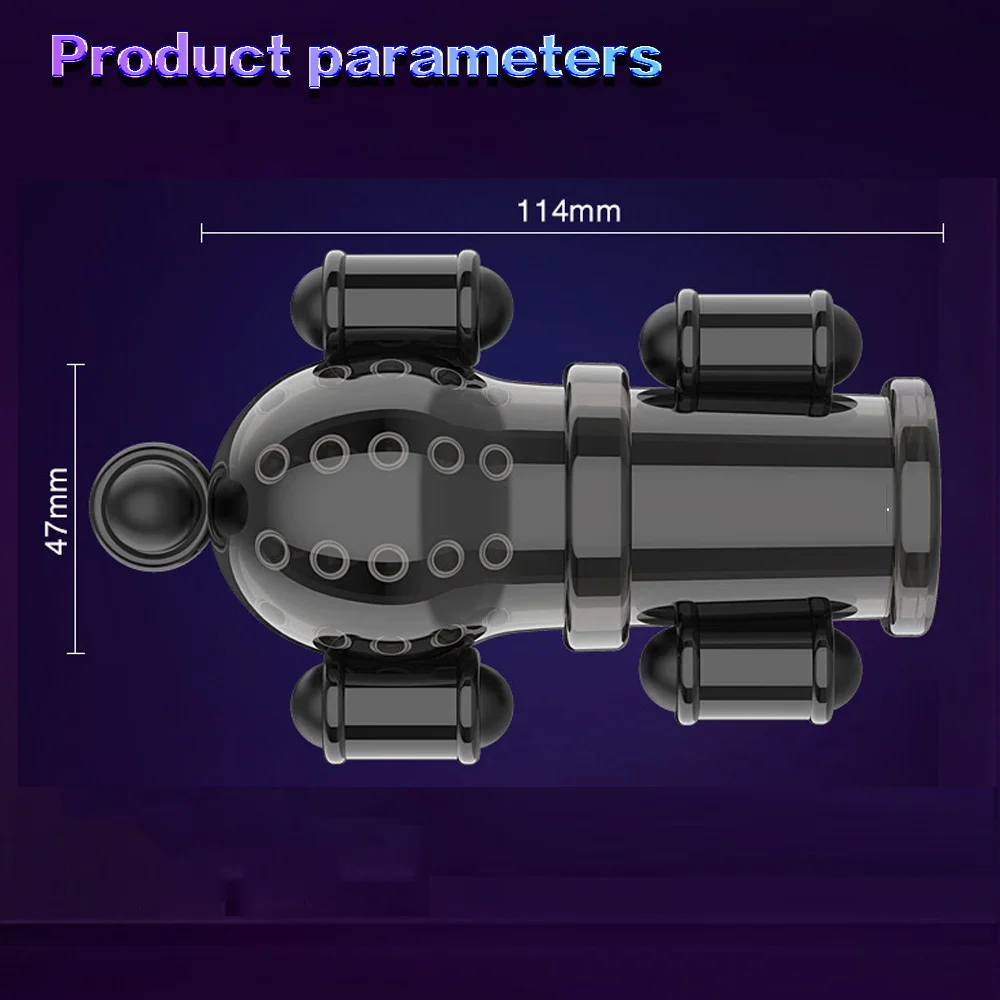 Vibromasseur Vibrant pour Homme, Ohio eur de Tête de Pénis, Vibrateur de Gland, Jouets Sexuels 5