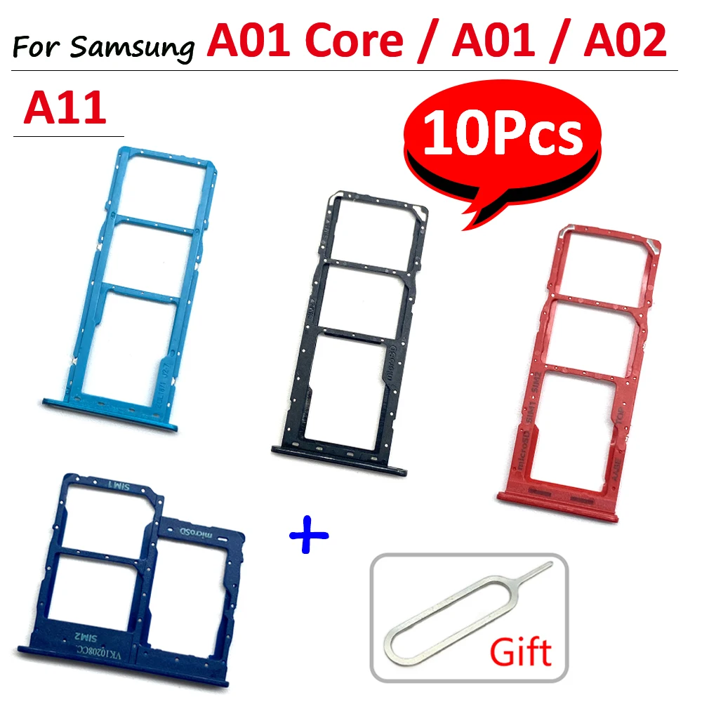 10 шт., держатель для SIM-карты, для Samsung A01 Core A02 A11 A01 A20E 
10 шт., держатель для SIM-карты, для Samsung A01 Core A02 A11 A01 A20E