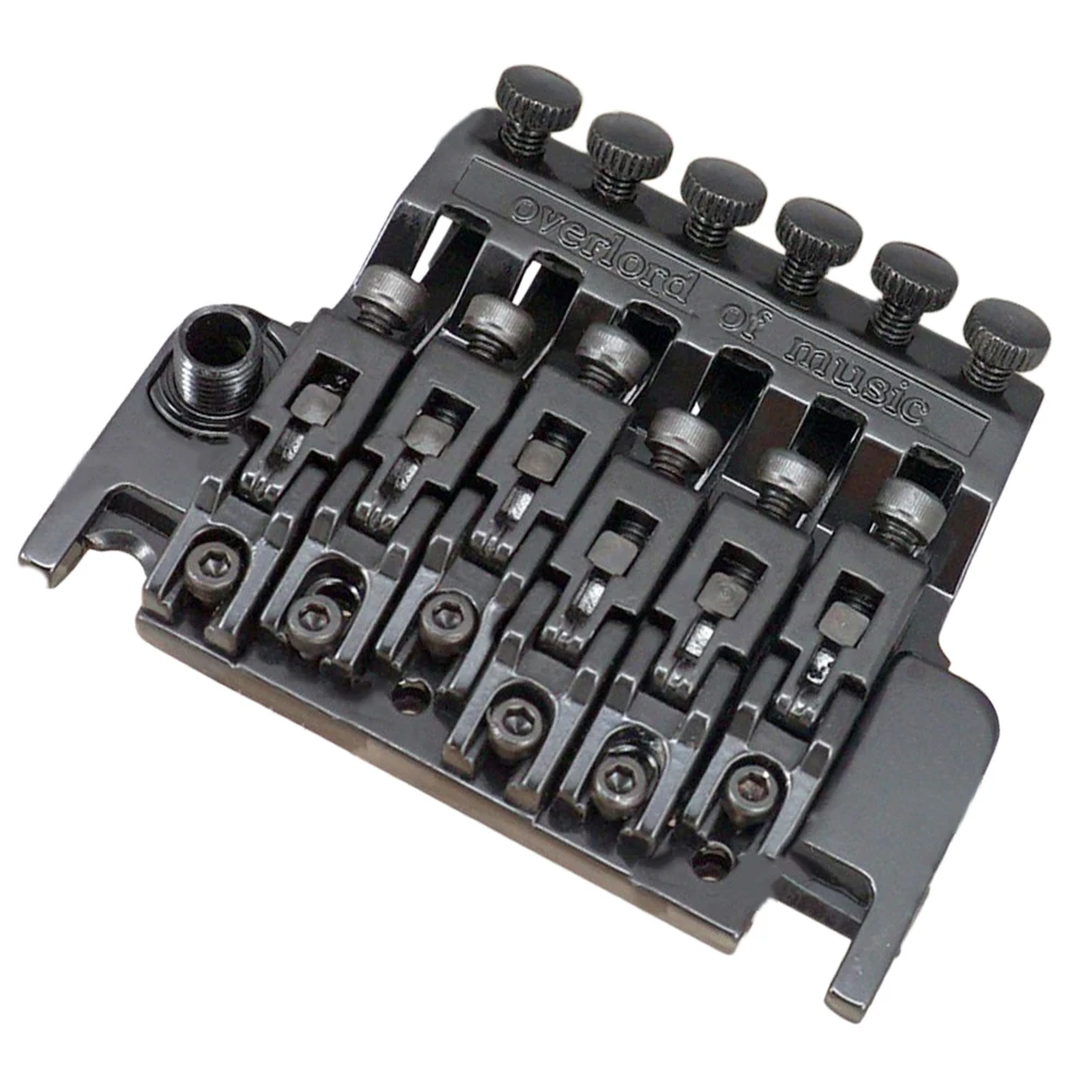 For Electric Guitars Tremolo Bridge Double Locking System Complete Set Zinc Alloy Material Available In Black/Silver/Gold
For Electric Guitars Tremolo Bridge Double Locking System Complete Set Zinc Alloy Material Available In Black/Silver/Gold
