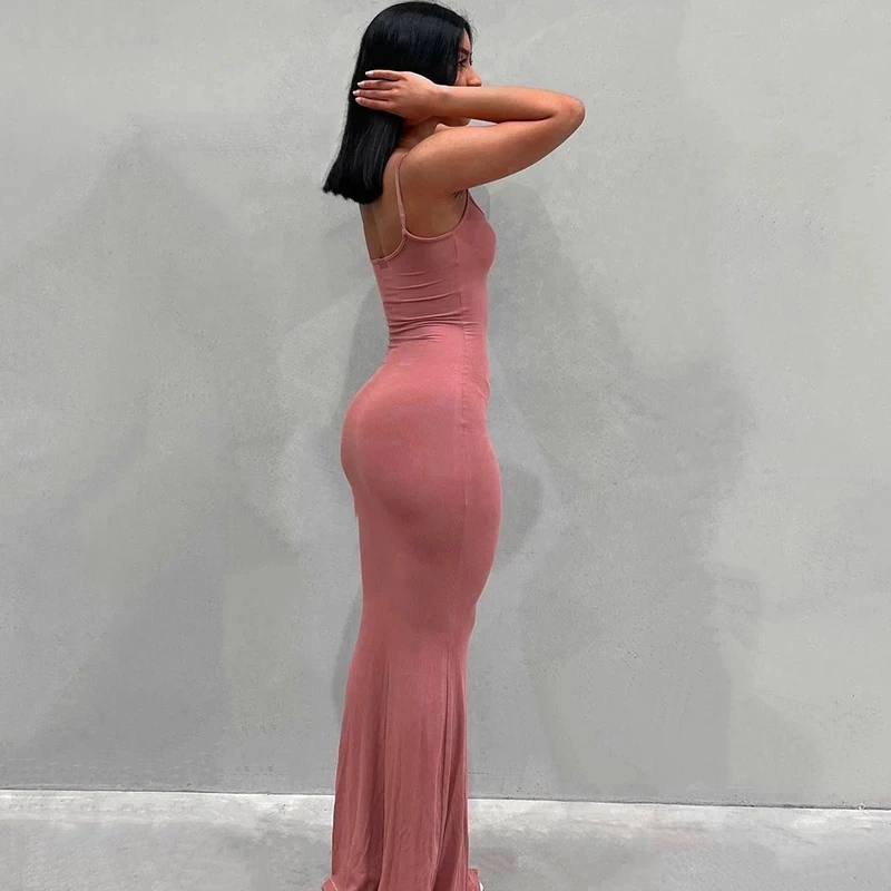 Slim fishtail skirt with straps Satin Slip Sleeveless Backless Dress Women 2023 Y2k Summer Elegant Sexy Outfits Ladies Club
Slim fishtail skirt with straps Satin Slip Sleeveless Backless Dress Women 2023 Y2k Summer Elegant Sexy Outfits Ladies Club