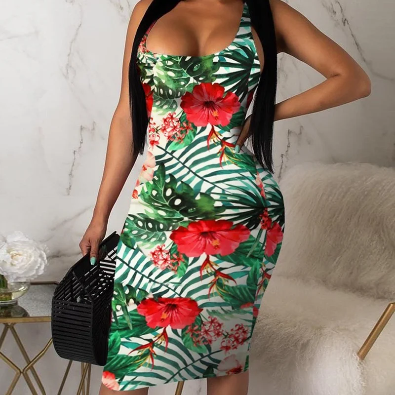 Sexy Hawaiian Mini Dress Summer Sleeveless Boho Printed Beach Casual Loose Tight Sling Womens Sundress 2021 Vacation Outfits
Sexy Hawaiian Mini Dress Summer Sleeveless Boho Printed Beach Casual Loose Tight Sling Womens Sundress 2021 Vacation Outfits