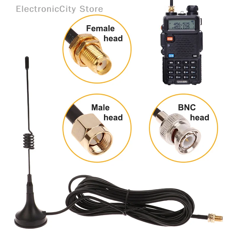 Walkie Antenna UV5R Gain Antenna For Walkie Talkie Antenna Portable Radio Mini Suction Cup Car Antenna NAGOYA UT-106UV Antenna
Walkie Antenna UV5R Gain Antenna For Walkie Talkie Antenna Portable Radio Mini Suction Cup Car Antenna NAGOYA UT-106UV Antenna