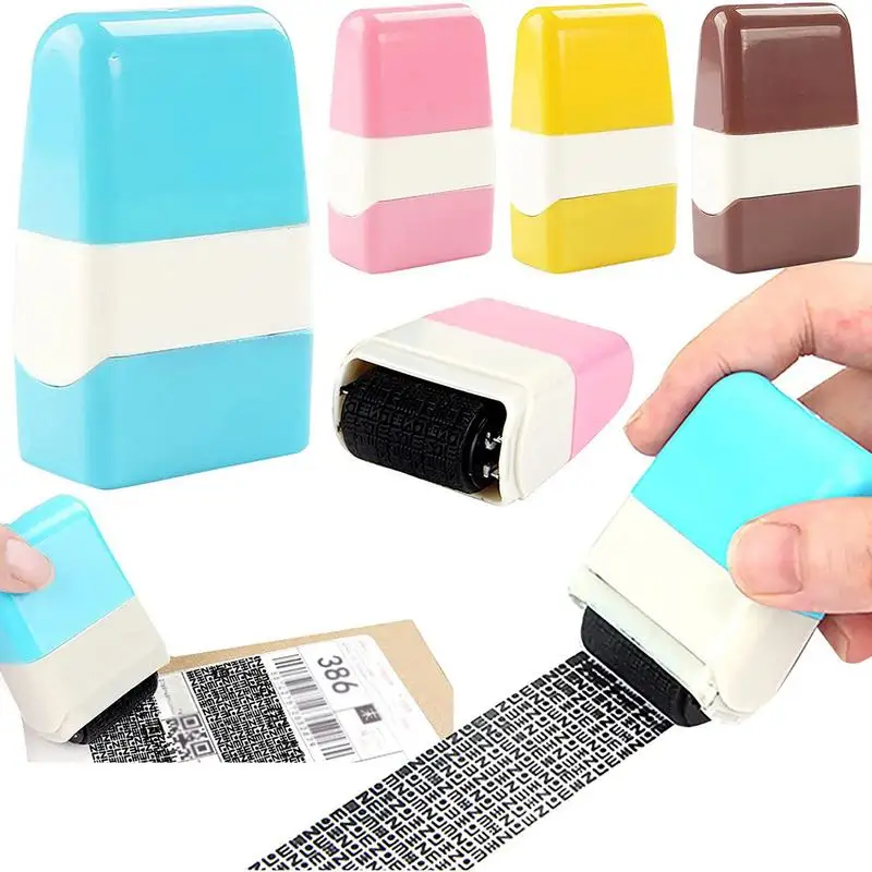 1Pcs Identity Theft Protection Roller Stamp Confidential Roller Stamp Privacy Information Stamp Information Data
1Pcs Identity Theft Protection Roller Stamp Confidential Roller Stamp Privacy Information Stamp Information Data
