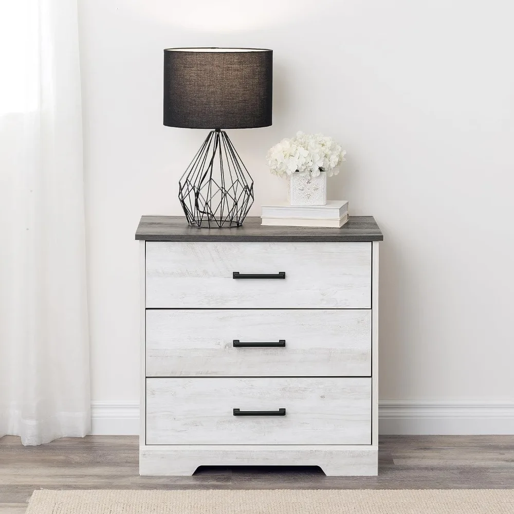 Rustic Ridge Farmhouse 3-Drawer Nightstand Mobile Washed White Bedside Table Bedside Tables for the Bedroom Furniture Home
Rustic Ridge Farmhouse 3-Drawer Nightstand Mobile Washed White Bedside Table Bedside Tables for the Bedroom Furniture Home