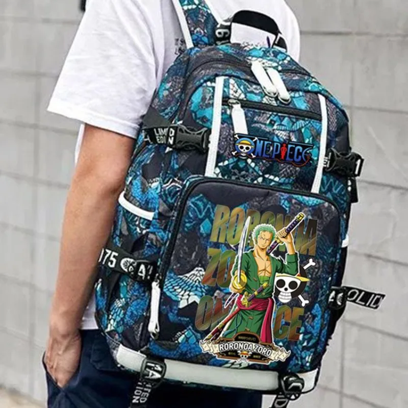 One Piece Anime Backpack Large Capacity Nautical Middle School Student School Bag Male Campus Primary School Student Backpack
One Piece Anime Backpack Large Capacity Nautical Middle School Student School Bag Male Campus Primary School Student Backpack