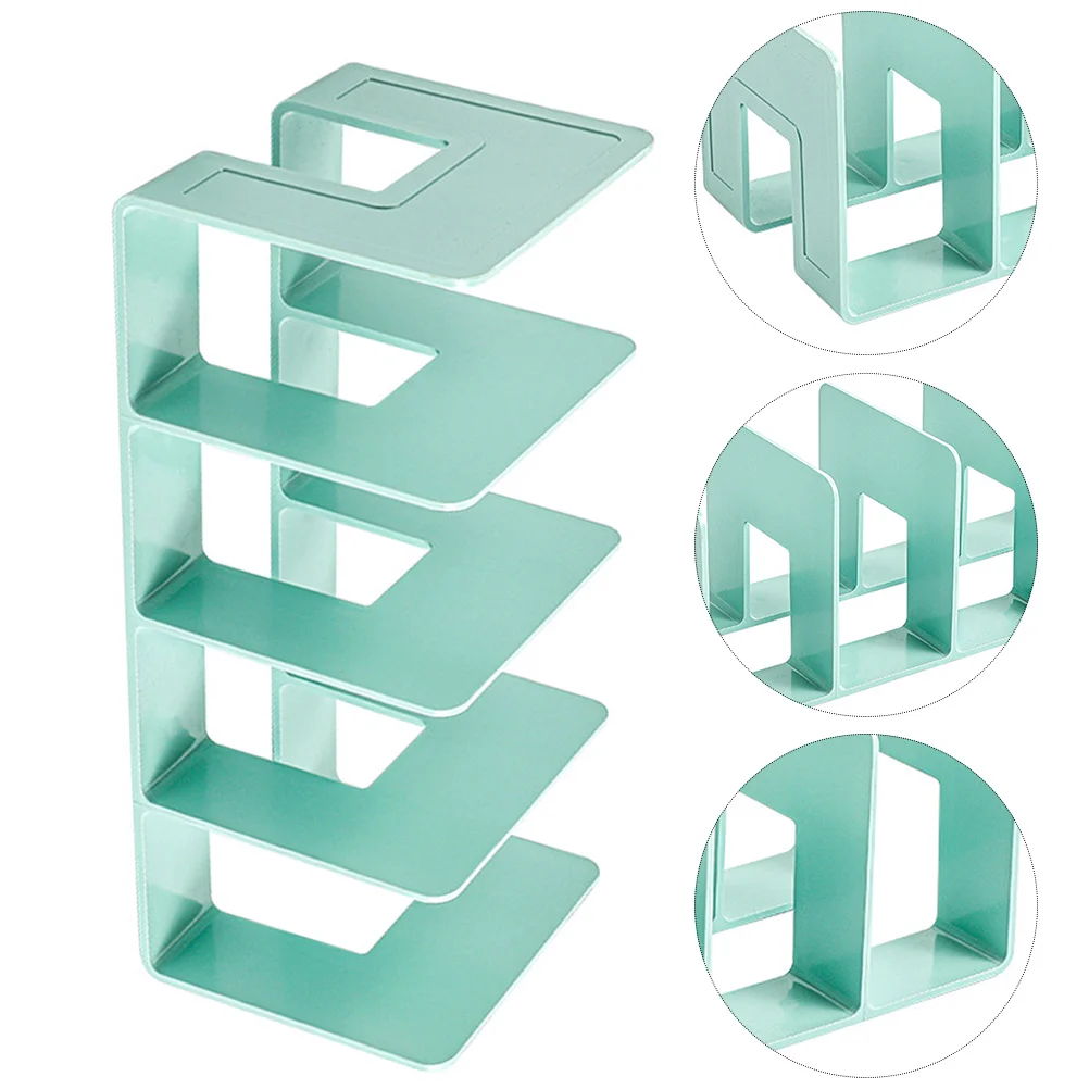 Tabletop Book Arrangement Rack Desktop File Sorter Book Shelf Plastic Book Holder
Tabletop Book Arrangement Rack Desktop File Sorter Book Shelf Plastic Book Holder