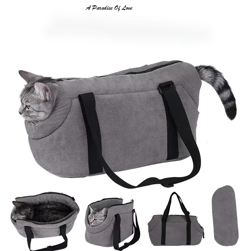 

Soft Pet Carriers Portable Breathable Foldable Bag Cat Dog Carrier Bags Outgoing Travel Pets Handbag With Locking Safety Zippers