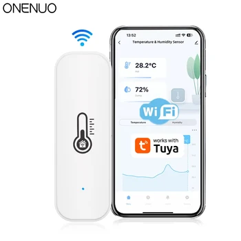 Tuya WiFi Temperatur Feuchtigkeit Sensor