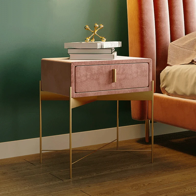 Iron Storage Bedroom Cabinet Living Room Flannel Free Installation Simple Nightstand Modern Luxury Bedside Table Home Furniture
Iron Storage Bedroom Cabinet Living Room Flannel Free Installation Simple Nightstand Modern Luxury Bedside Table Home Furniture