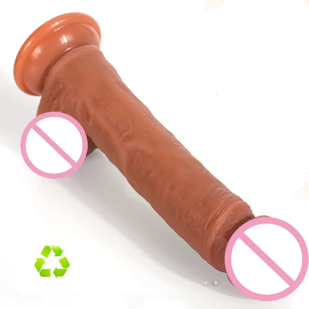 Realistic Silicone Dildo Body Safe Material Strong Suction Cup Ultra Soft Lifelike Thick Anal Dildo for Woman Sex Toys 18+ Realistic Silicone Dildo Body Safe Material Strong Suction Cup Ultra Soft Lifelike Thick Anal Dildo for Woman Sex Toys 18+