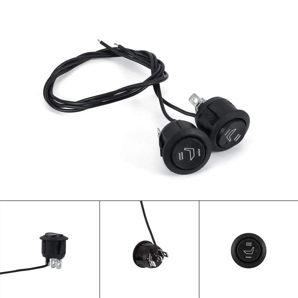 Plastic & Metal Seats Switch Heated Rocker 12V For All Cars 2Pcs Car Seats 3Pin T 85 Boats Motorcycle Heater Switch
Plastic & Metal Seats Switch Heated Rocker 12V For All Cars 2Pcs Car Seats 3Pin T 85 Boats Motorcycle Heater Switch