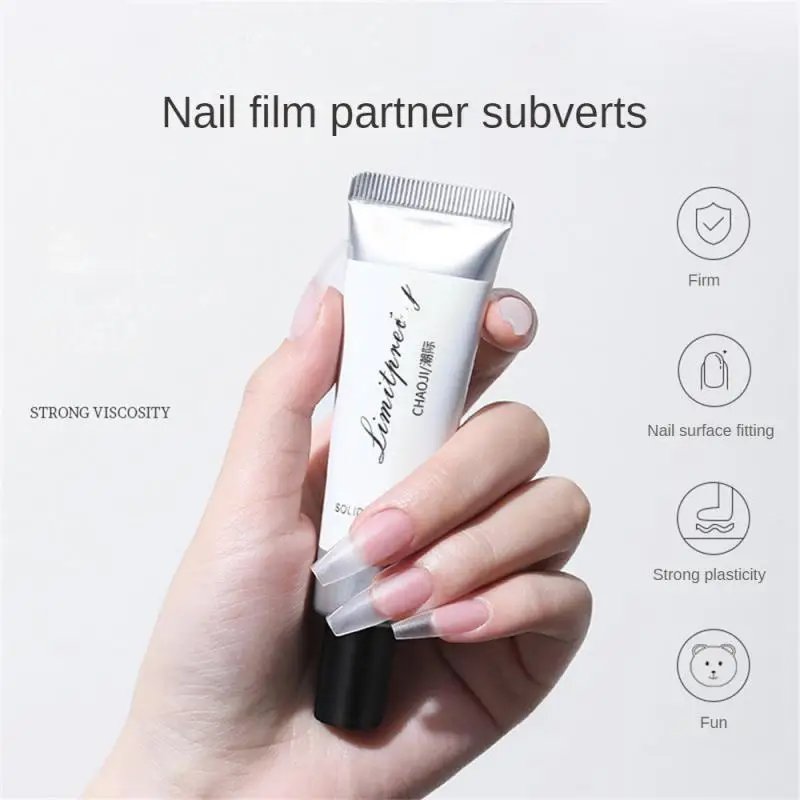 Nail Glue Disposable Three-dimensional Immobile Nail Supplies Nail Extensions Super Strong Solid Smd Adhesive Can Be Carved
Nail Glue Disposable Three-dimensional Immobile Nail Supplies Nail Extensions Super Strong Solid Smd Adhesive Can Be Carved