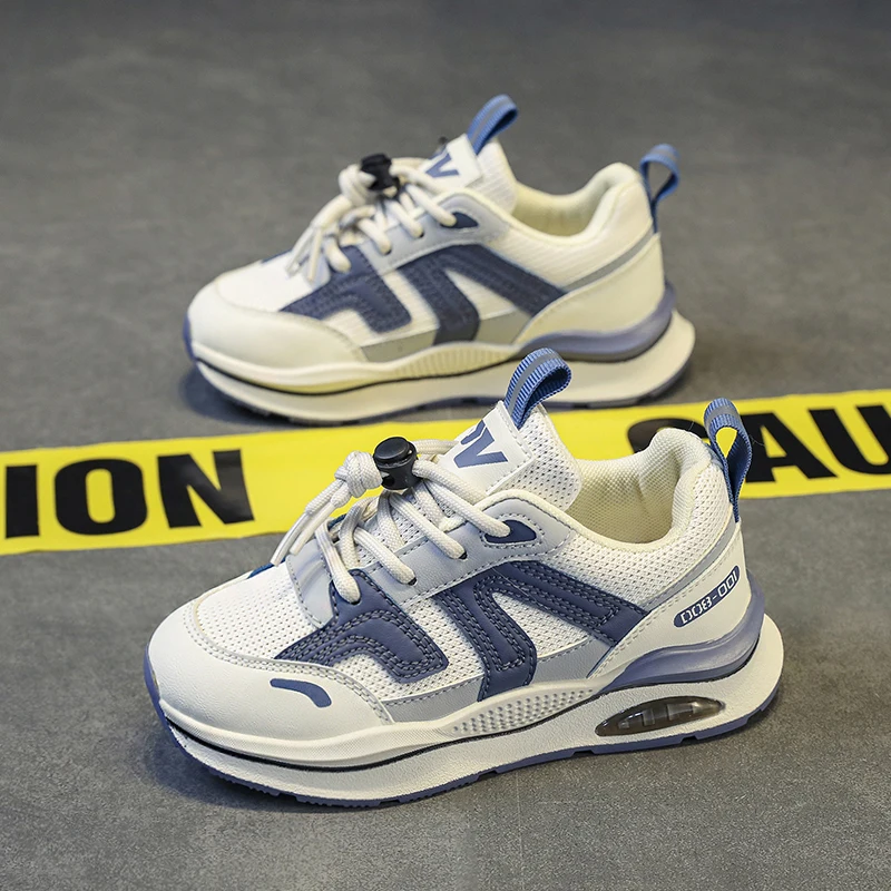 Korean Style Boys Girls Shoes Children's Mesh Breathable Sneakers Thick Sole Casual Shoes for 5-18 Years Kids Trendy Sneaker
Korean Style Boys Girls Shoes Children's Mesh Breathable Sneakers Thick Sole Casual Shoes for 5-18 Years Kids Trendy Sneaker