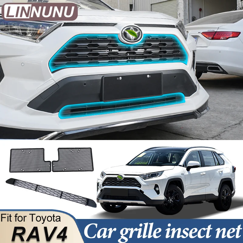 LINNUNU Car Front Grille Cover Trim Insect Proof Net Stainless Mesh Decoration Exterior Protector Sticker Fit for TOYOTA RAV4
LINNUNU Car Front Grille Cover Trim Insect Proof Net Stainless Mesh Decoration Exterior Protector Sticker Fit for TOYOTA RAV4