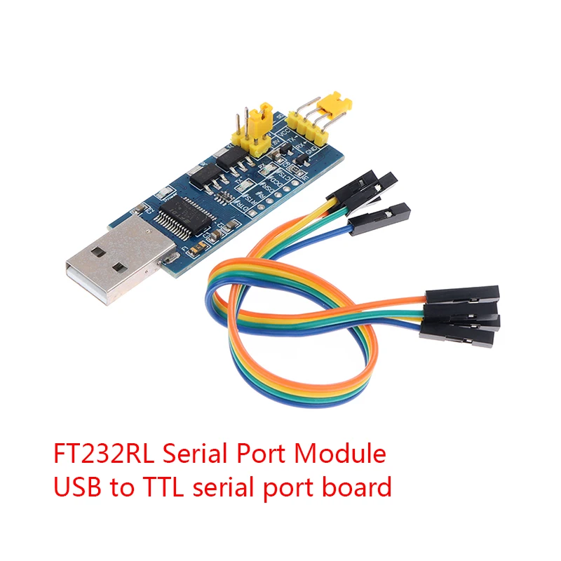 

Плата последовательного порта FT232RL USB в TTL, 5 В, 3,3 В, 1,8 в, уровень загрузки сгорающей линии