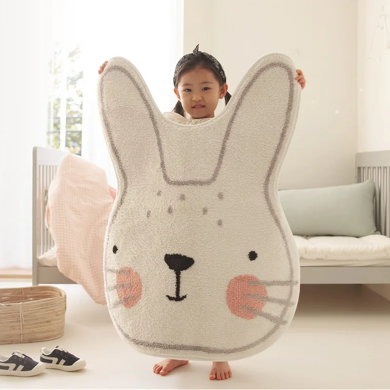 Cute Cartoon Rabbit Rug Children's Room Game Blanket Crawling Mat Princess Room Decoration Floor Mat Bedside Blanket 80x100cm
Cute Cartoon Rabbit Rug Children's Room Game Blanket Crawling Mat Princess Room Decoration Floor Mat Bedside Blanket 80x100cm