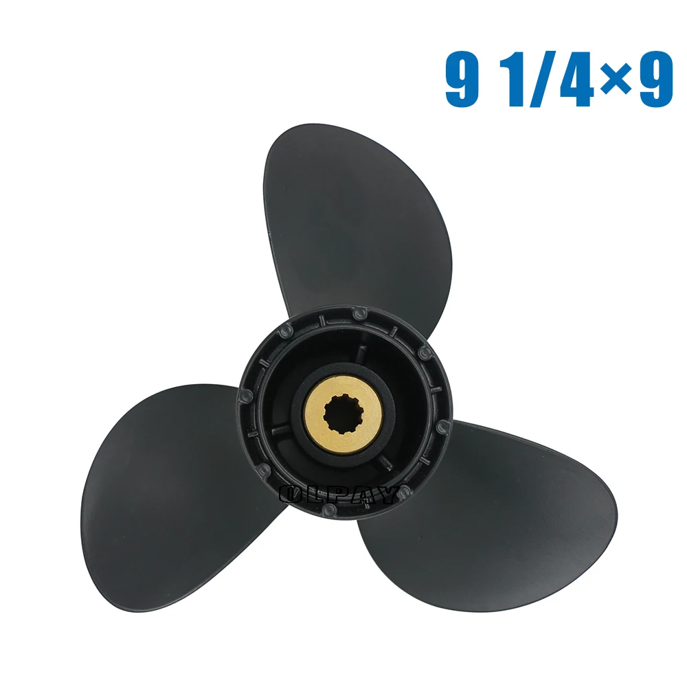 58100-93723-019 Алюминиевый Пропеллер 9-1/4*9 для подвесного мотора Suzuki 8-20 л.с., 10 зубьев
58100-93723-019 Алюминиевый Пропеллер 9-1/4*9 для подвесного мотора Suzuki 8-20 л.с., 10 зубьев