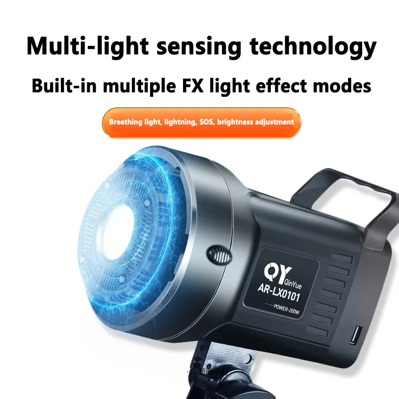 300W Stepless Adjustment LED Video Light Photography Lamp 2800-5600K 200 Honeycomb Lamp Beads for Live Stream Video Shooting
300W Stepless Adjustment LED Video Light Photography Lamp 2800-5600K 200 Honeycomb Lamp Beads for Live Stream Video Shooting