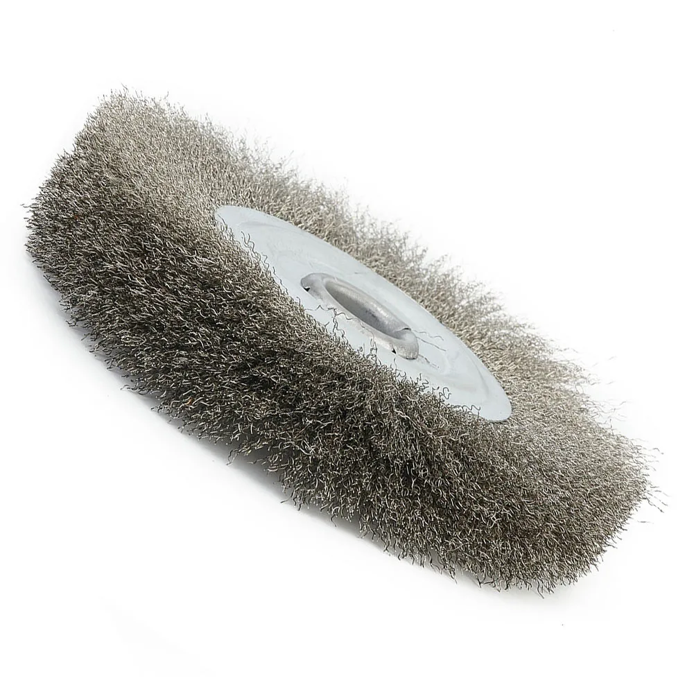 Derusting For Metal Deburring Polishing Wire Wheel Bench Grinder 16mm Hole Abrasive Polishing Wire Wheel Brush
Derusting For Metal Deburring Polishing Wire Wheel Bench Grinder 16mm Hole Abrasive Polishing Wire Wheel Brush