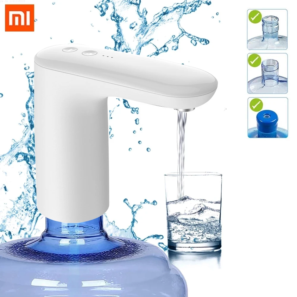 New Xiaomi Portable water dispenser USB charging water dispenser home automatic mini barrel water electric pump water dispenser
New Xiaomi Portable water dispenser USB charging water dispenser home automatic mini barrel water electric pump water dispenser