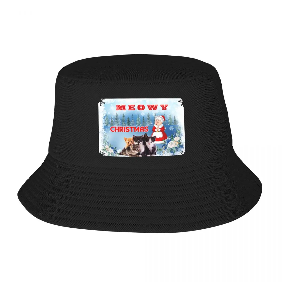 Christmas gift ideas, Meowy Christmas from the kittens. Bucket Hat Ball Cap derby hat Sun Hat For Children Hat Female Men's
Christmas gift ideas, Meowy Christmas from the kittens. Bucket Hat Ball Cap derby hat Sun Hat For Children Hat Female Men's