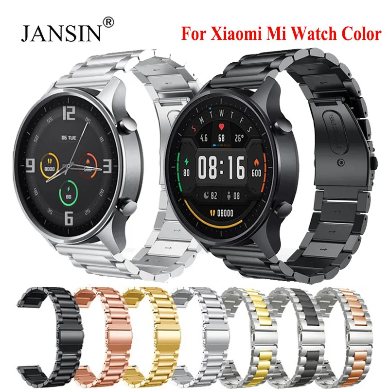 For Xiaomi MI Watch Color Strap Stainless Steel Wristband Bracelet Watchband For Xiaomi Mi Watch Color Correa Metal Bands Strap
For Xiaomi MI Watch Color Strap Stainless Steel Wristband Bracelet Watchband For Xiaomi Mi Watch Color Correa Metal Bands Strap