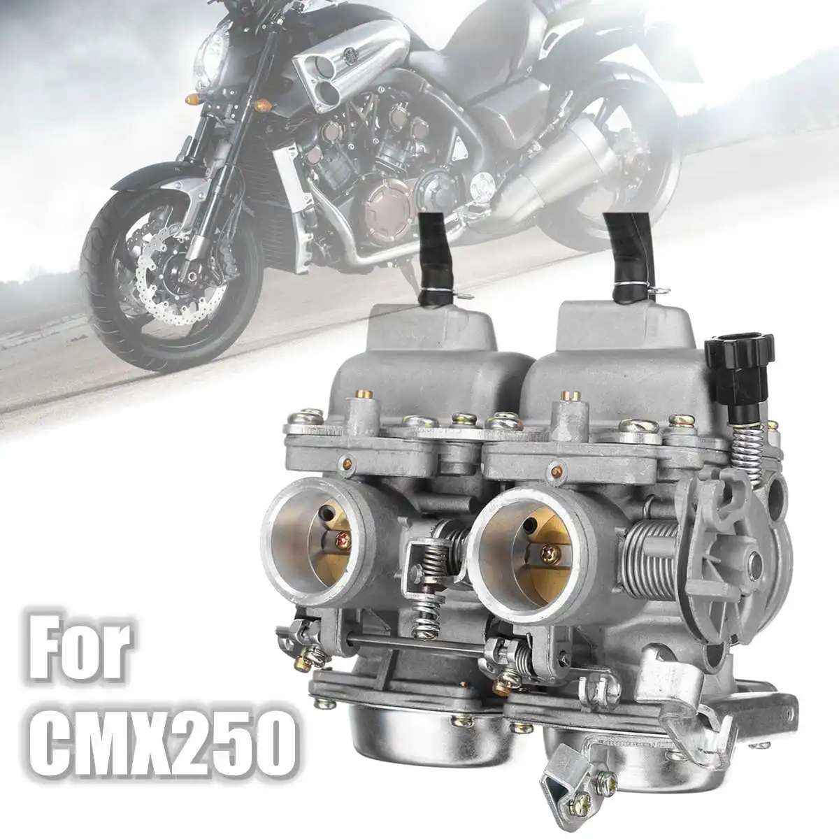 Motorcycle Carburetor Dual Carb Assy Chamber For Honda Rebel CA CMX 250 C CMX250 CA250
Motorcycle Carburetor Dual Carb Assy Chamber For Honda Rebel CA CMX 250 C CMX250 CA250