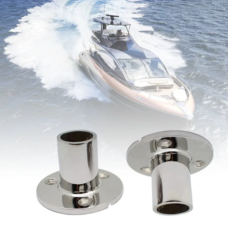 2pcs 316 Stainless Steel 90 Degree Round Pipe Seat Flange Yacht Accessories Marine Hardware Awning Railing Handrail Fixed Base
2pcs 316 Stainless Steel 90 Degree Round Pipe Seat Flange Yacht Accessories Marine Hardware Awning Railing Handrail Fixed Base