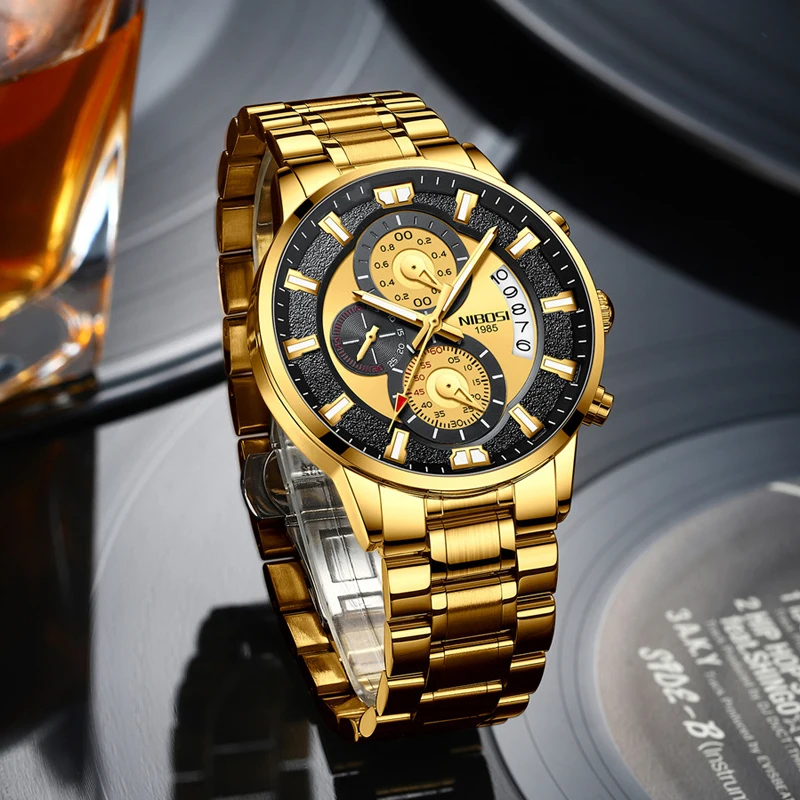 NIBOSI Mens Watches Top Brand Luxury Fashion Quartz Watch Men Date Sport Waterproof Chronograph Wristwatch Relogio Masculino
NIBOSI Mens Watches Top Brand Luxury Fashion Quartz Watch Men Date Sport Waterproof Chronograph Wristwatch Relogio Masculino