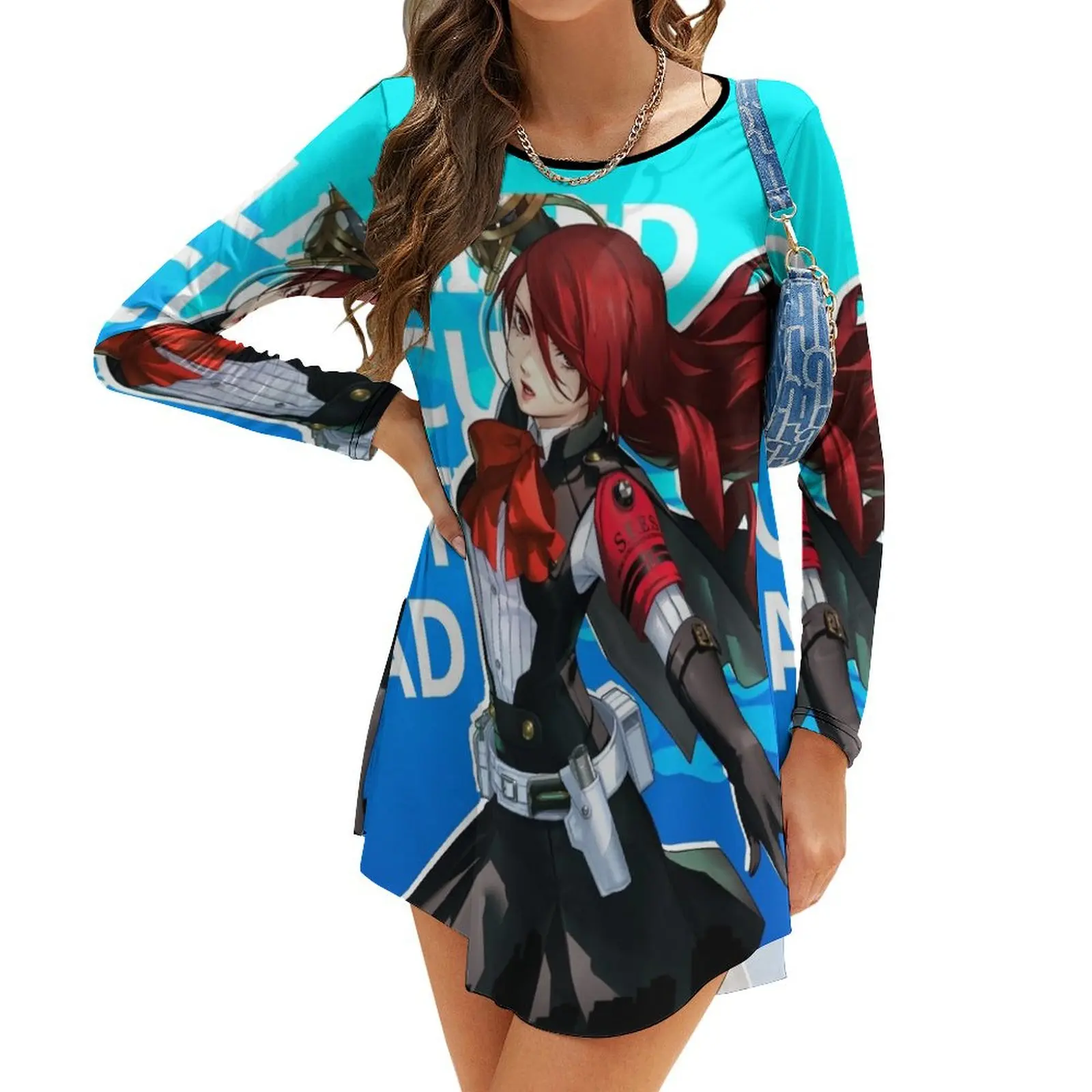 Persona 3 Reload - Mitsuru Kirijo (Battle outfit) Long-Sleeve Dress Cocktail of dresses loose women's dress Long dresses
Persona 3 Reload - Mitsuru Kirijo (Battle outfit) Long-Sleeve Dress Cocktail of dresses loose women's dress Long dresses