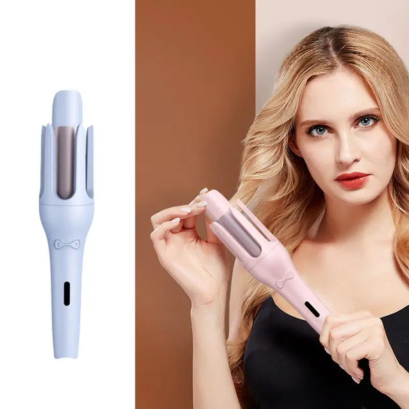 

New Automatic Hair Curling 1 Inch Barrel Auto Spinner Hair Curlers 4 Temperatures Instant Heating Hair Styling Tools